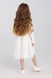 Платье с принтом для девочки Atabey 10368.1 122 см Белый (2000990419392D) Фото 6 из 13