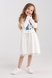 Сукня з принтом для дівчинки Atabey 10368.1 122 см Білий (2000990419392D) Фото 1 з 13