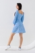 Платье с узором женское LAWA WTC02380 XS Голубо-белый (2000990671004S) Фото 6 из 13
