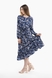 Платье с узором женское LAWA CTM WTC02306 XS Синий (2000989905264S)(LW) Фото 2 из 15