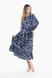 Платье с узором женское LAWA CTM WTC02306 S Синий (2000989905301S)(LW) Фото 1 из 15
