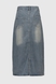 Спідниця джинсова жіноча 617 XL Синій (2000990376862D) Фото 6 з 8