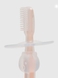 Силіконова зубна щітка з обмежувачем Мегазайка 0707 Персиковий (2000990579645) Фото 2 з 3