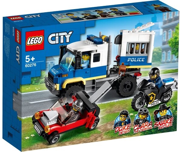 Фото Конструктор LEGO Транспорт для перевозки преступников 60276 (5702016912197)
