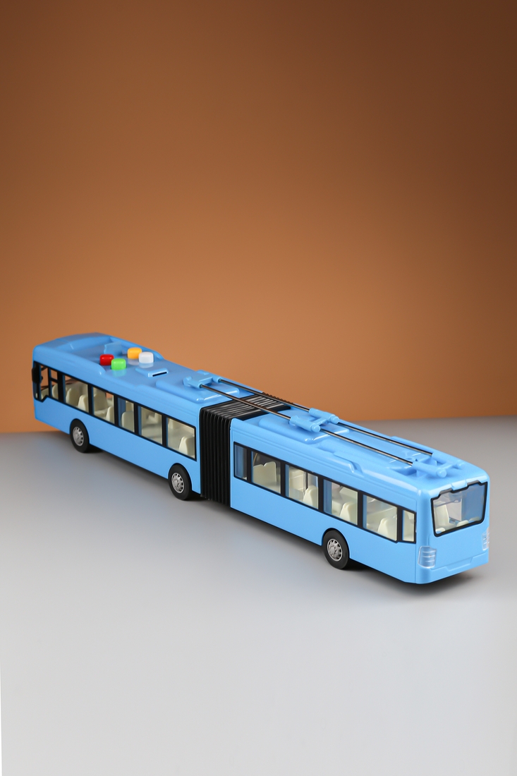 Фото Іграшка Тролейбус АВТОПРОМ 7991ABCD Синій (2000989485032)