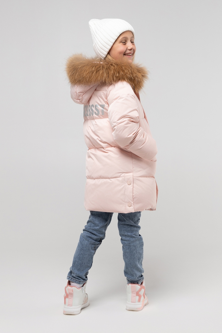 Фото Куртка для дівчинки XZKAMI 1368 134 см Рожевий (2000989664789W)
