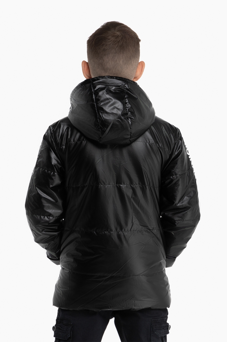 Фото Куртка для мальчика 8657 140 см Черный (2000989894834D)
