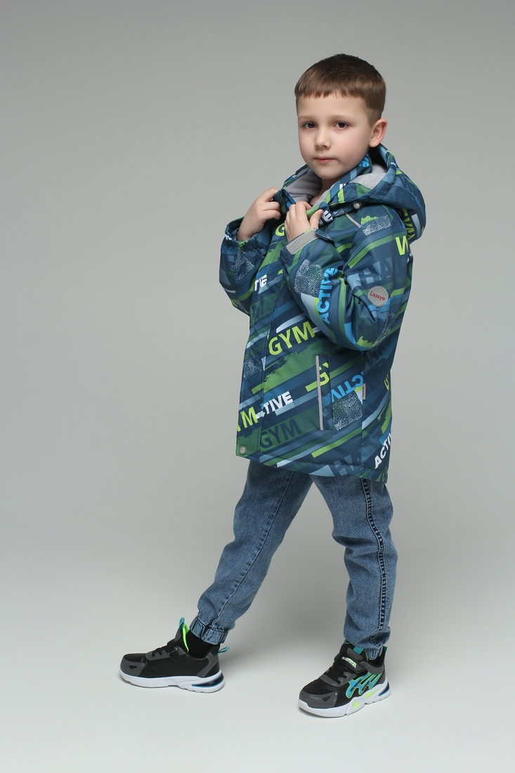 Фото Куртка для хлопчика Snowgenius D442-09 140 см Темно-синій (2000989393221D)