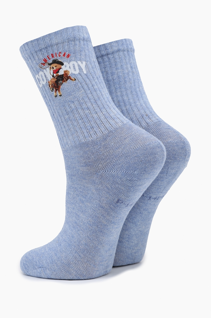 Фото Шкарпетки для хлопчика PierLone P1426 22-24 Синій (2000989495437A)
