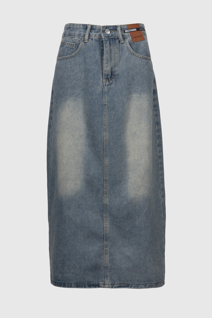 Фото Юбка джинсовая женская 617 XL Синий (2000990376862D)
