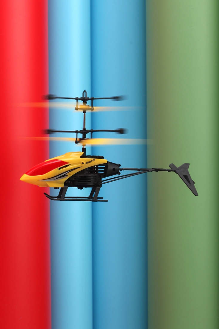 Фото Вертолет на р/у, дистанционное управление, с USB LH-1802R Желтый (2000989375371)