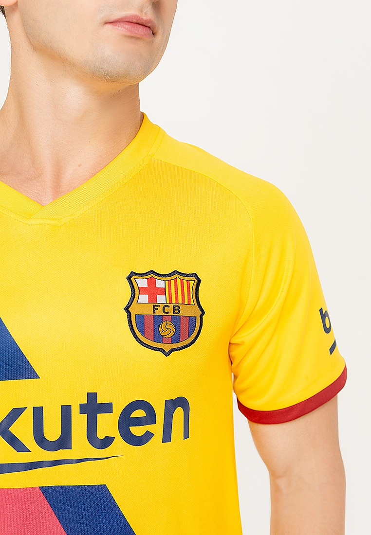 Фото Футбольная форма футболка+шорты BARCELONA S Желтый (2000904330591A)