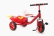 Велосипед 3-х колесный (стальной сплав) 6611 R Красный (2000904367245) Фото 1 из 5