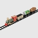 Дитяча залізниця 3118C зі світловими та звуковими ефектами 14 елементів Різнокольоровий (2000989944362) Фото 3 з 5