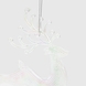 Ялинкова прикраса Олень LSL23-020 Різнокольоровий (2002013724414)(NY) Фото 2 з 3