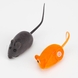 Ігрова миша для кота ATS2275 2 шт. Сіро-помаранчевий (2000989588184)