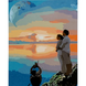 Набор для росписи по номерам Любовь на берегу Strateg размером 40х50 см (SY6876) (4823113829698) Фото 1 из 3