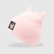 Набір шапка+снуд для дівчинки Talvi Мішель 48-56 Рожевий (2000990118622D) Фото 2 з 11