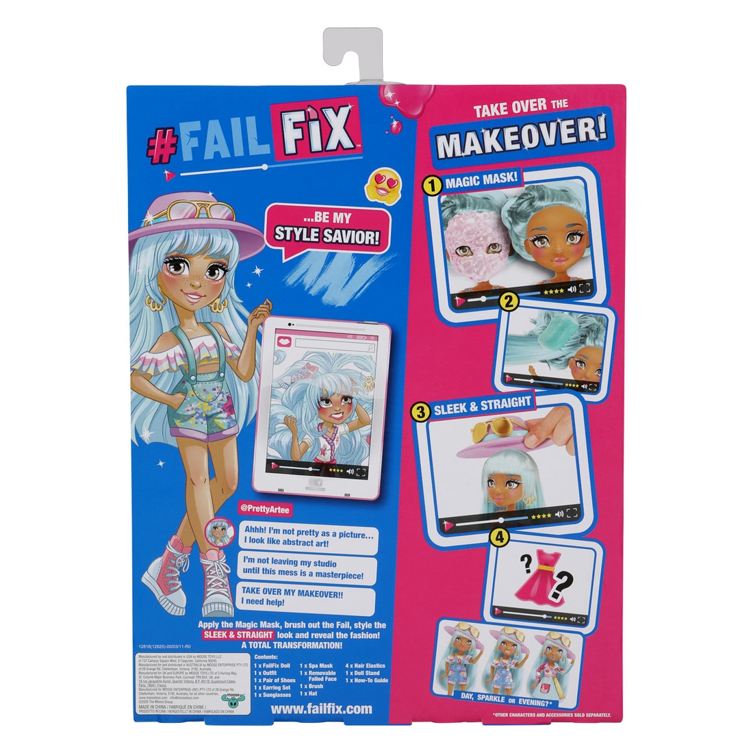 Фото Игровой набор с куклой FAILFIX серии "TOTAL Makeover" - КРАСАВИЦА АРТИ 12825 (6900006599987)