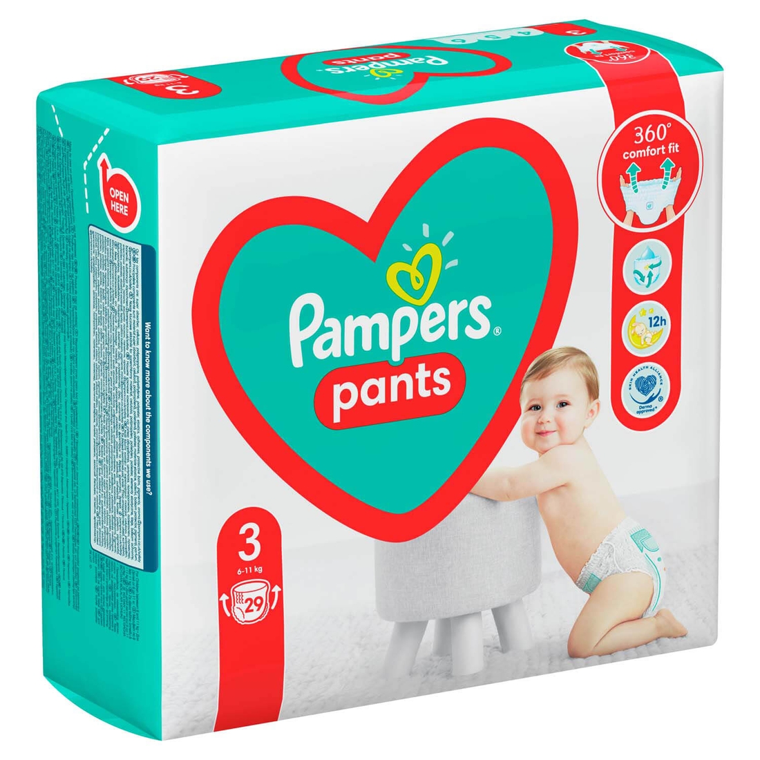 Фото Підгузники трусики Pampers Pants PANTS MIDI 6-11 (2000904585731)