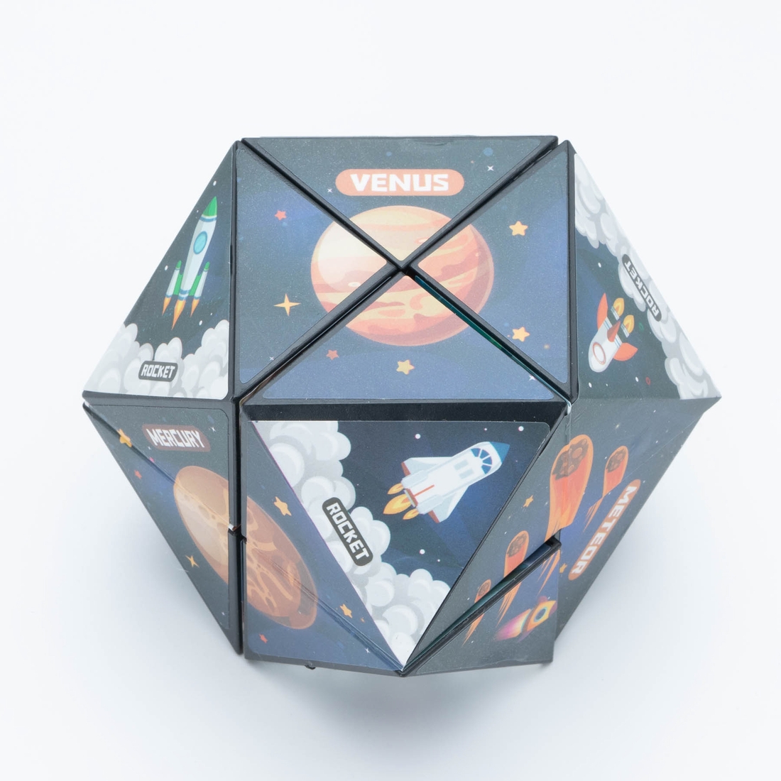 Фото Іграшка головоломка багатогранний куб HAO TAI HT-032B Різнокольоровий (2000989675730)