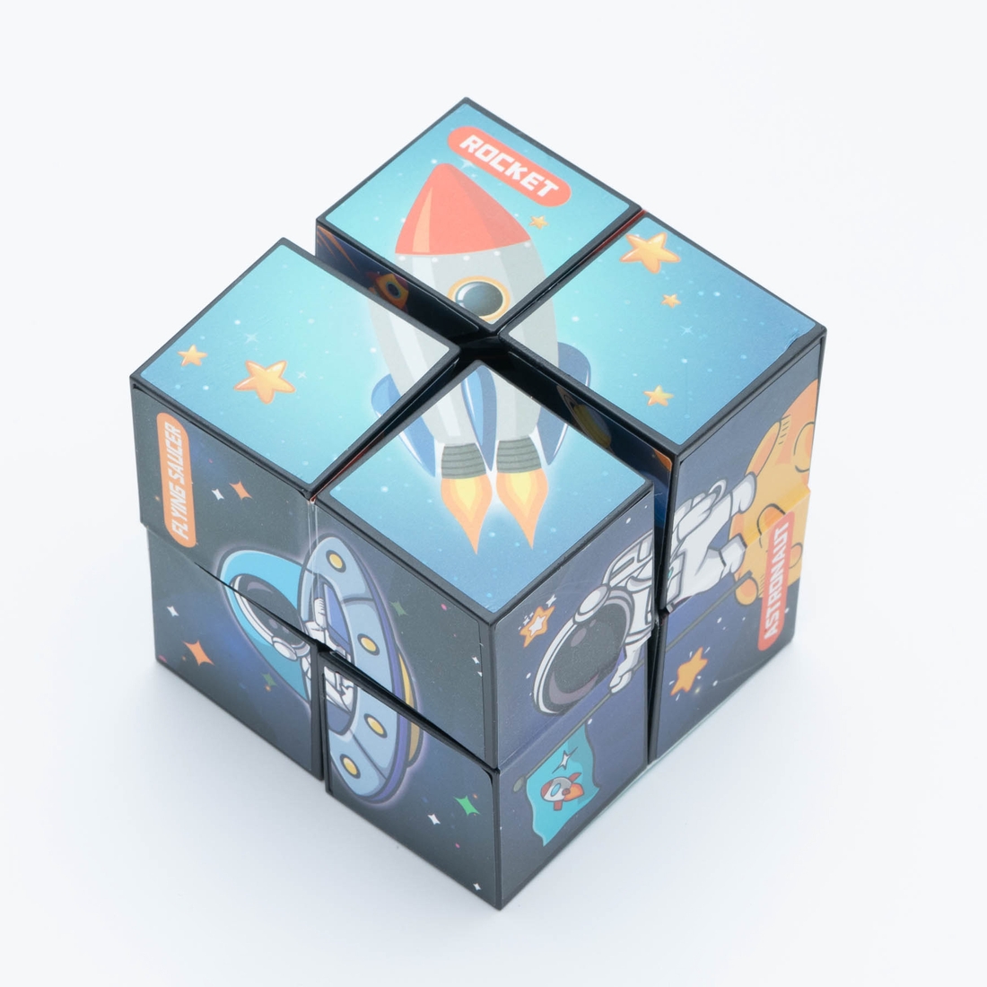 Фото Іграшка головоломка багатогранний куб HAO TAI HT-032B Різнокольоровий (2000989675730)