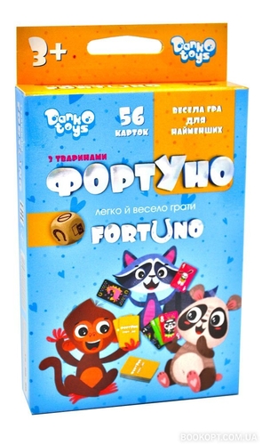 Фото Развивающая настольная игра "ФортУно" детская укр. (UF-01-01U) (2000903434580)