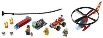 Конструктор LEGO City Пожежний рятувальний вертоліт (60248)