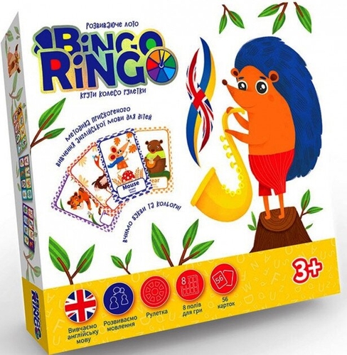 Фото Настольная игра DANKO TOYS Bingo Ringo укр/англ (GBR-01-01EU) (2000903613626)