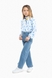 Блуза с узором для девочки MyChance Цветы 128 см Разноцветный (2000989804390D) Фото 1 из 13
