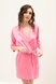 Халат з нічною сорочкою Fleri F50010 36 Рожевий (2000904775606A) Фото 3 з 6