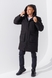 Куртка однотонная мужская 9903 S Черный (2000990544315W) Фото 3 из 16