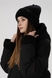 Куртка зимова жіноча 170 50 Чорний (2000990090386W) Фото 5 з 17