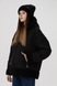 Куртка зимова жіноча 170 50 Чорний (2000990090386W) Фото 2 з 17