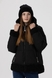 Куртка зимова жіноча 170 50 Чорний (2000990090386W) Фото 1 з 17