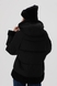 Куртка зимова жіноча 170 50 Чорний (2000990090386W) Фото 3 з 17
