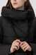 Куртка зимова жіноча Towmy 2072 2XL Чорний (2000989856177W) Фото 5 з 18