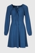 Сукня однотонна жіноча 653 50 Джинсовий (2000990350909D) Фото 8 з 11