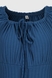 Платье однотонное женское 653 50 Джинсовое (2000990350909D) Фото 9 из 11