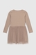 Сукня з принтом для дівчинки Pop Fashion 7342 110 см Капучино (2000990154187D) Фото 9 з 12