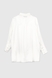 Рубашка однотонная женская 6415 M/L Белый (2000989997566D) Фото 14 из 14