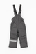 Штани на шлейках для хлопчика EN93 98 см Графітовий (2000989734116W) Фото 1 з 6