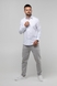 Рубашка классическая однотонная мужская Redpolo 3808 2XL Белый (2000989956648A) Фото 4 из 12