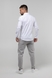 Рубашка классическая однотонная мужская Redpolo 3808 2XL Белый (2000989956648A) Фото 5 из 12