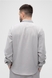 Рубашка однотонная мужская Breezy 23201082 S Серый (2000989634331D) Фото 4 из 12