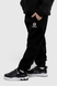 Спортині штани з принтом Yekipeer 9805 146 см Чорний (2000990066534W) Фото 3 з 15