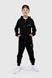 Спортивный костюм (кофта, штаны) для мальчика YESMINA 4269 164 см Черный (2000989929741D) Фото 1 из 18