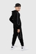 Спортивний костюм (кофта, штани) для хлопчика YESMINA 4269 164 см Чорний (2000989929741D) Фото 2 з 18