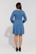 Платье однотонное женское 653 50 Джинсовое (2000990350909D) Фото 6 из 11