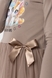 Сукня з принтом для дівчинки Pop Fashion 7342 110 см Капучино (2000990154187D) Фото 4 з 12